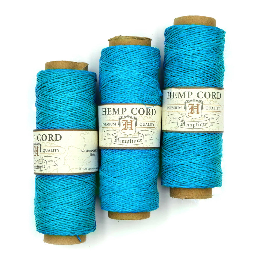 Hemp Cord #10- Turquoise