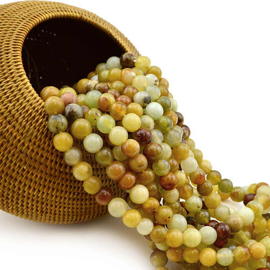 Honey Serpentine , Vintage Finds - All Seasons, Beadshop.com