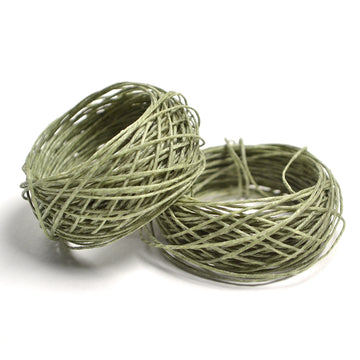 Irish Waxed Linen- Drab Olive
