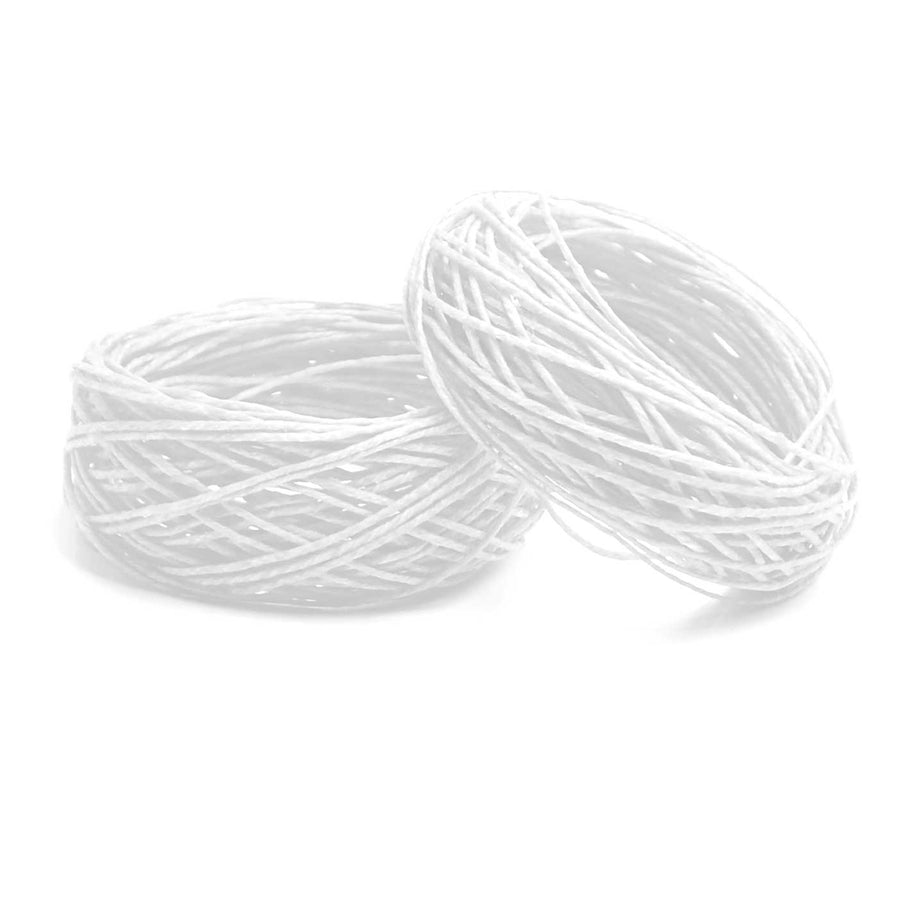 Irish Waxed Linen- White