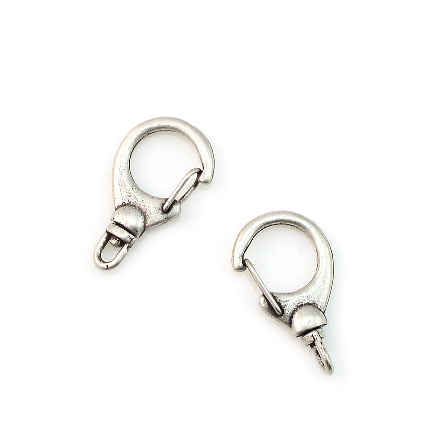 Jumbo Swivel- Antique Silver