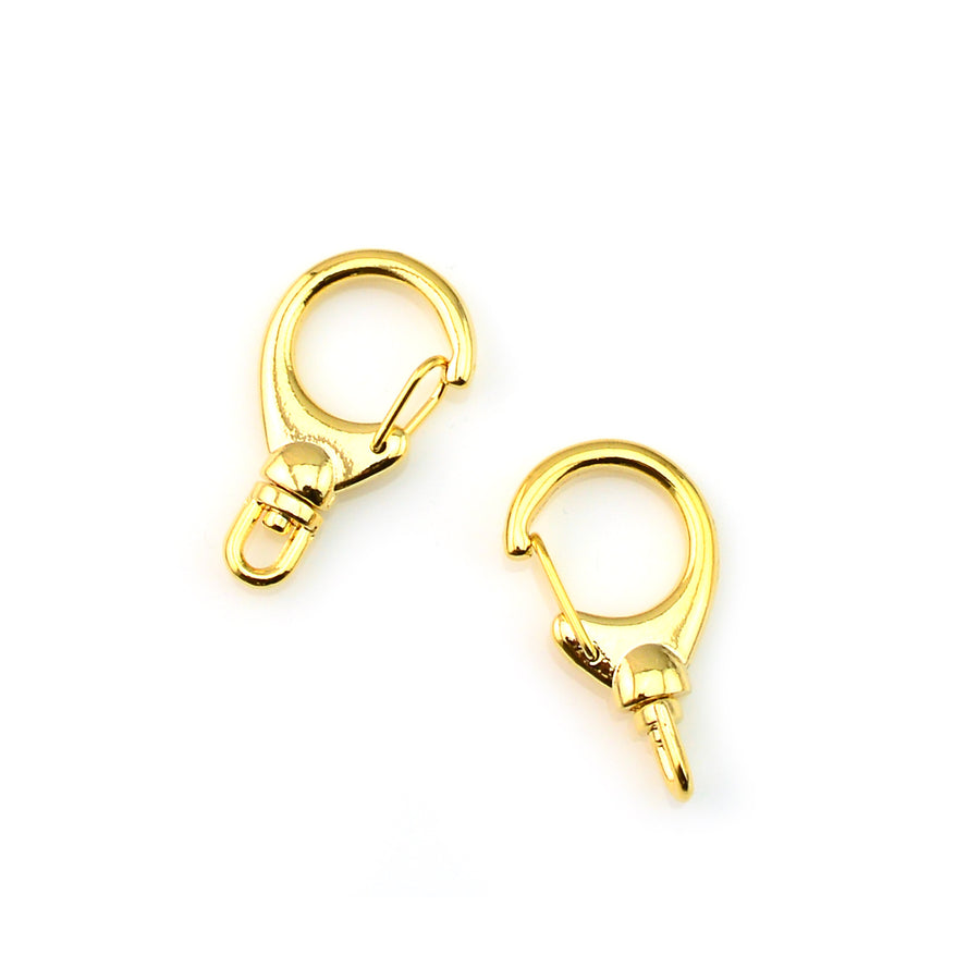 Jumbo Swivel- Bright Gold