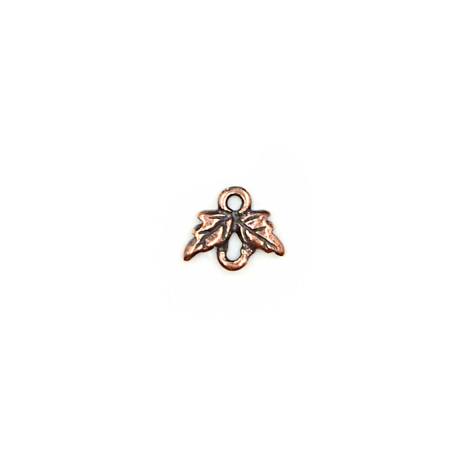 Leaf Link- Antique Copper