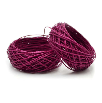 Irish Waxed Linen- Magenta