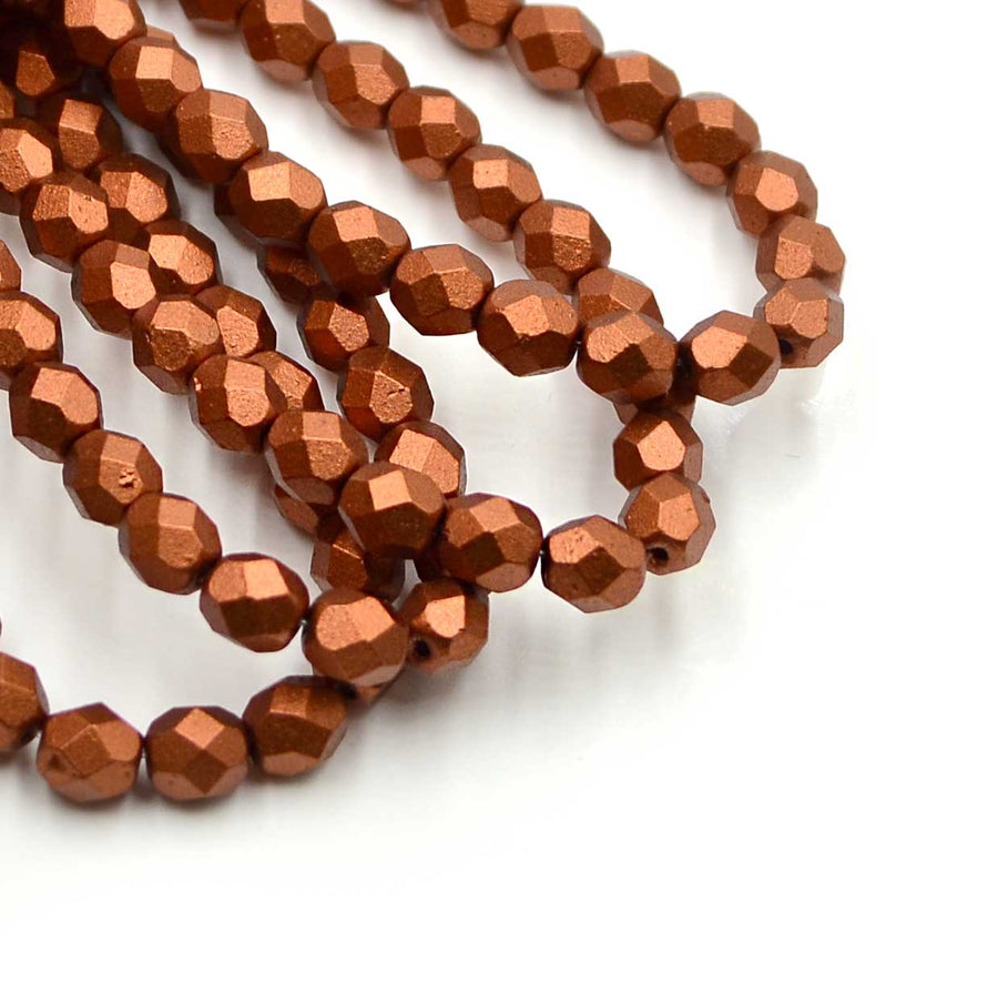 6mm- Matte Metallic Copper