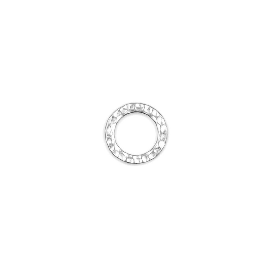 Medium Hammertone Ring- White Bronze