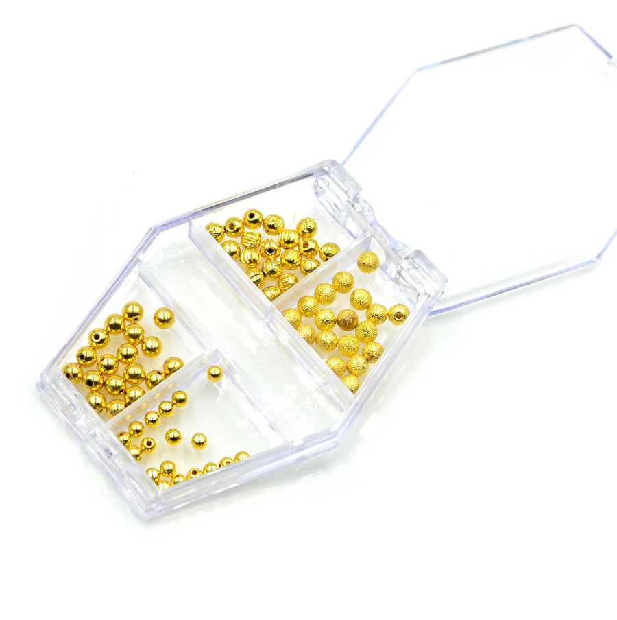 Memory wire outlet end caps