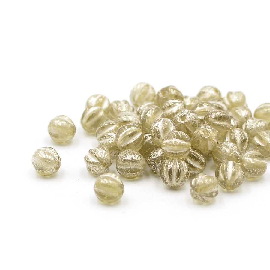 6mm Melons- Pale Olive Mercury Wash