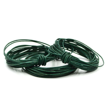 Natural Turquoise- 1.0mm Indian Leather by the Yard