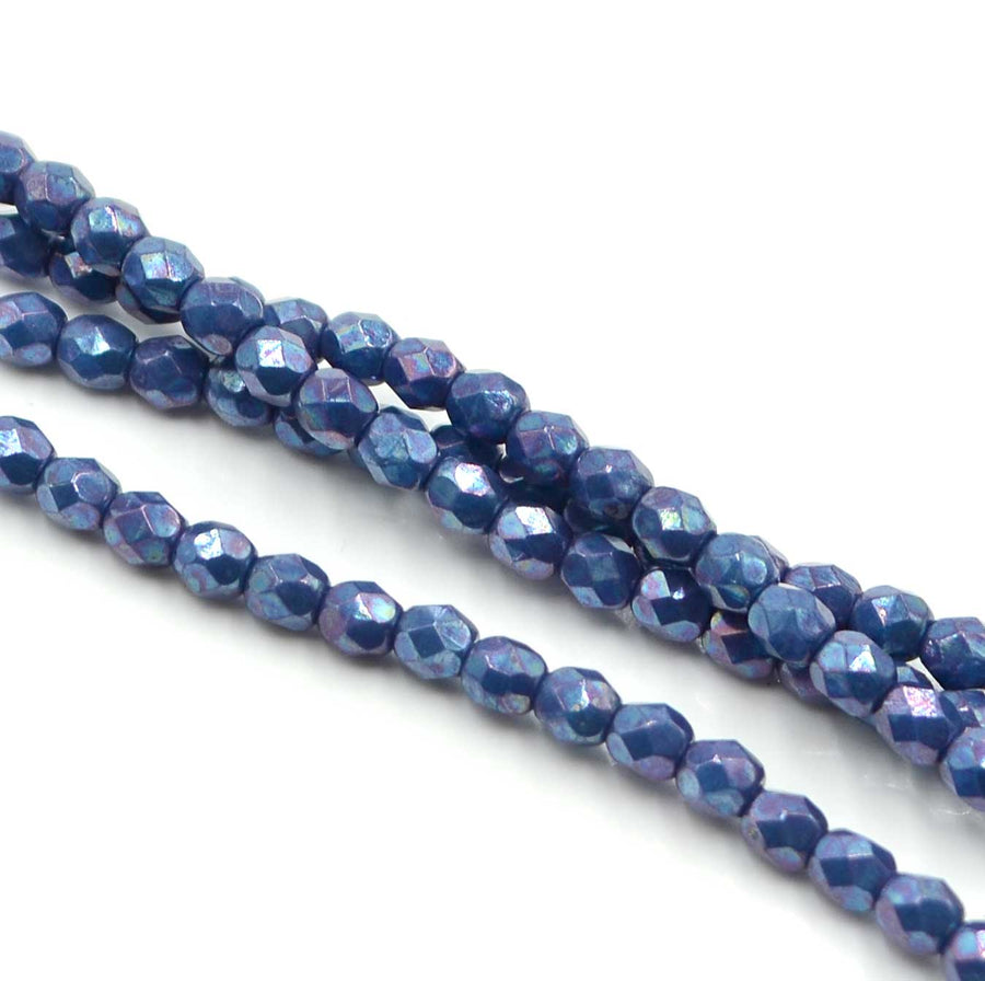 4mm- Nebula Blue Turquoise