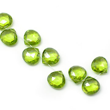 Peridot Quartz Briolette