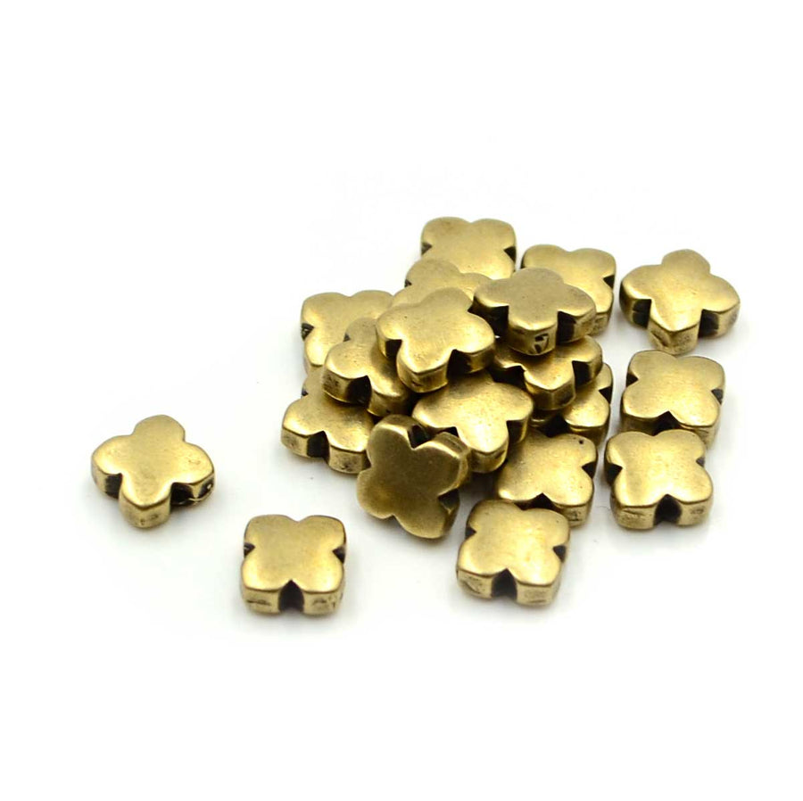 Quatrefoil- Antique Brass