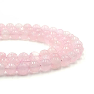 Rose Quartz- 8mm Rounds