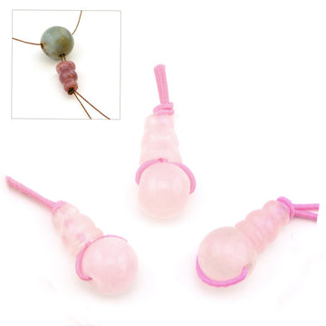 Guru- Rose Quartz , Gemstone - All Seasons, Beadshop.com