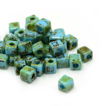 SB4-4514 Turquoise Blue Picasso