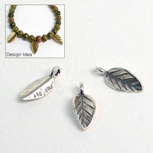 Falling- Silver , Charms - JBB International, Beadshop.com