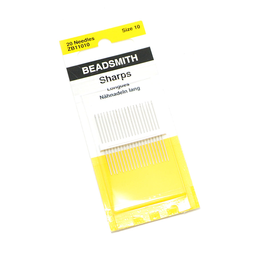 Sharps Sewing Needles, Size 10- 20 Pack