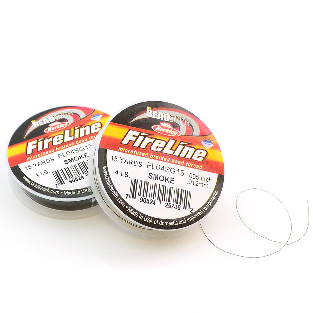 Fireline 4lb Smoke Grey 15 Yards