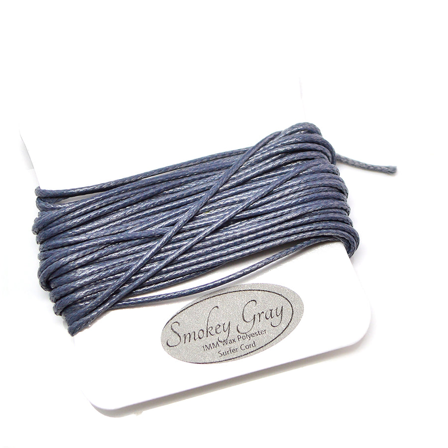 Smokey Gray Surfer Cord- 1.0mm