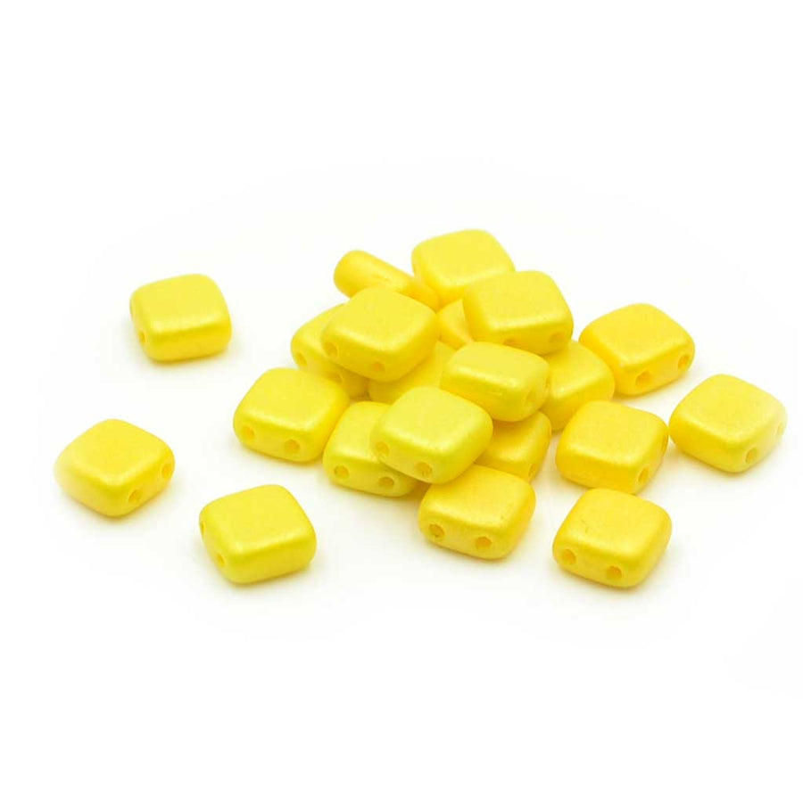 CzechMates Tiles- Sueded Gold Opaque Yellow
