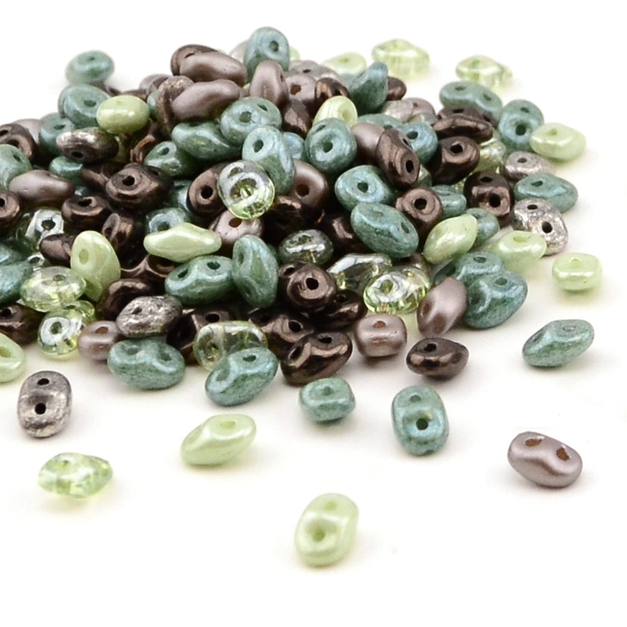 Sylvan Woods Mix , superduo - Helby, Beadshop.com