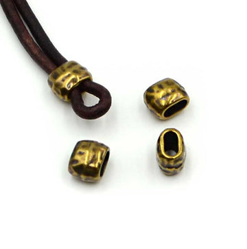 Transitions Crimp Beads- Antique Brass (4 pieces)