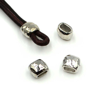 Transitions Crimp Beads- White Bronze (4 pieces)