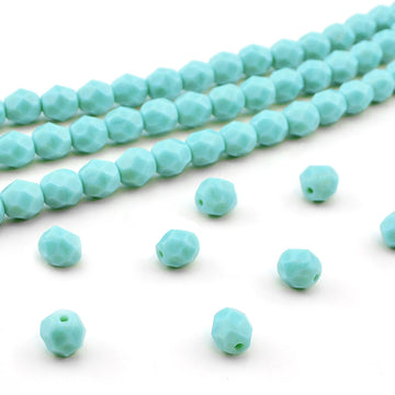 6mm- Turquoise - Beadshop.com