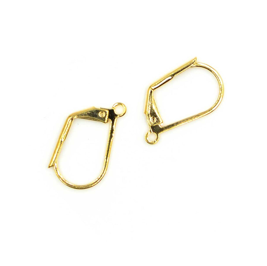 Vintage Lever Back- Gold (3 pair)