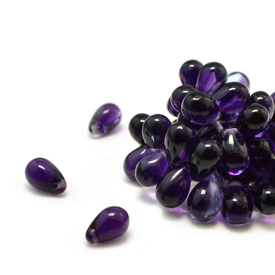Drops- Purple Pansy