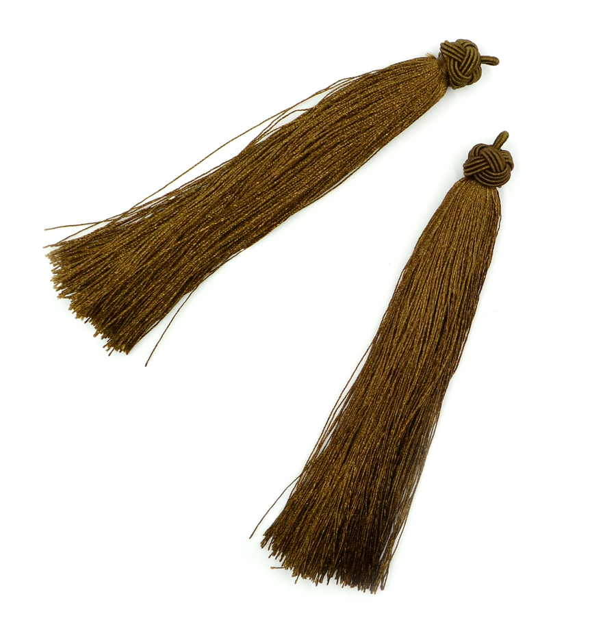 Fancy Tassels- Woodland Brown